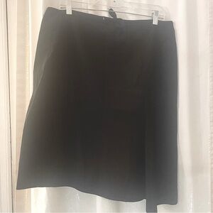 James Perse asymmetrical black skirt. Size 3 (L). EUC.